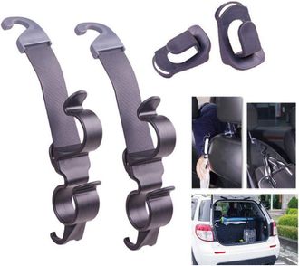 OEM Portaombrelli Per Bagagliaio Auto, Organizer Con Gancio Per Sedile Posteriore, Vano Portaoggetti Posteriore Per Auto, Appendiabiti Da Viaggio, Gancio 
