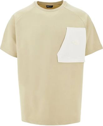 The North Face patch-detail T-shirt - men - Polyester/Cotton - S - Neutrals