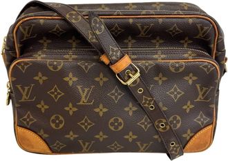 Louis Vuitton Brown Monogram Shoulder Bag (Pre-Owned)