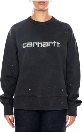 Carhartt Work in Progress Donna, Felpe, Nero, XS, new