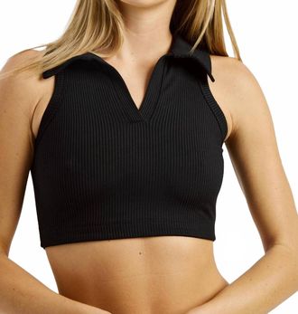 YEAR OF OURS Ribbed Gabriella Bra In Black