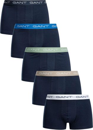 GANT 5-Pack Trunks, Blauw