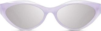 Givenchy GV40025U78C Mirrored Cat-Eye Sunglasses - Purple