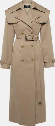 Balmain Cotton twill trench coat
