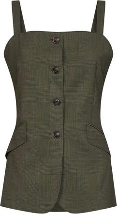 Max Mara Jassen, Dames, Veelkleurig, XS, Wol, Top