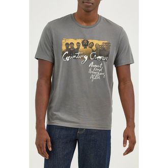 Wrangler Counting Crows Graphic T-Shirt in Pewter at Nordstrom, Size X-Large