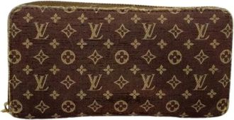 Louis Vuitton Pre-owned Wallets, female, Brown, Size: ONE SIZE Pre-owned Long wallet (bi-fold)