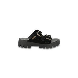 Les Tropeziennes Leren muiltjes met gekartelde zool Tiamo