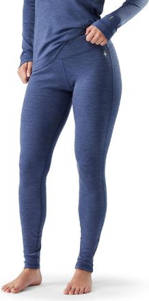 Smartwool Womens Classic Thermal Merino Base Layer Bottoms Blue XS