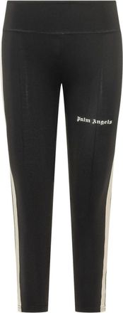 Palm Angels Black Skinny Elasticated Pants