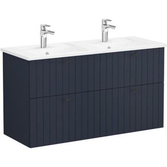 Vitra Mobili da bagno con lavabo Root 120x67x46 cm blu opaco (ROOTG120BINTS)