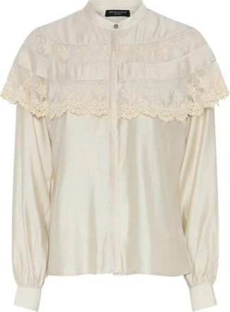 Bruuns Bazaar Blouses - Dames - Blouses - Beige - L - Overhemden