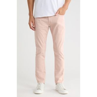 AG - Adriano Goldschmied Tellis Stretch Sateen Modern Slim Pants in Vintage Pink at Nordstrom Rack, Size 29 X 34
