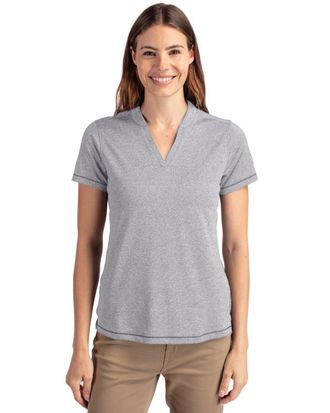 Cutter & Buck Forge Heathered Stretch Womens Blade T-Shirt