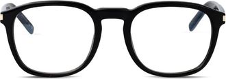 Saint Laurent Eyewear Occhiali tondi - Nero