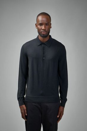 Tom Ford Fine Gauge Pure Wool LS Polo