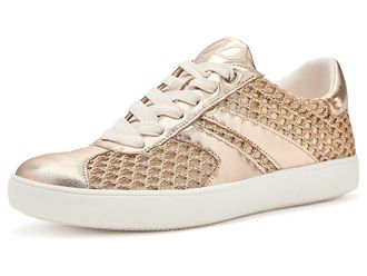 Naturalizer Medina Womens Slip-on Dress Shoes Gold Raffia : 6.5 W (C), Leather