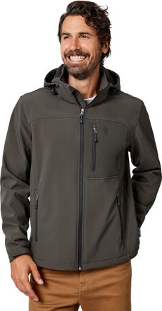 Free Country Mens Commuter Super Softshell Hooded Jacket