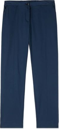 Oltre Straight Broeken - Dames - Chinos - Blauw - S - Katoen - Broeken