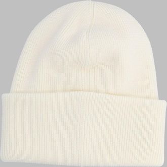 Canada Goose 6936M_9467 Wool Ribbed Winter Hat - White