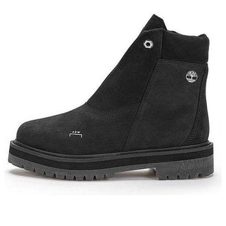 Timberland (WMNS) Timberland x A Cold Wall 6 Inch Premium Side Zip Boot Jet Black Nubuck A68VY