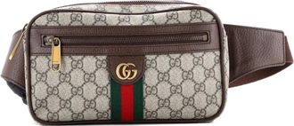 Gucci Ophidia GG Coated Canvas Medium belt bag - Bruin