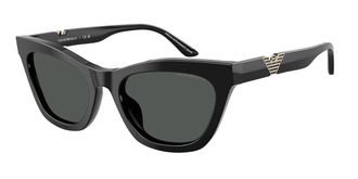 Emporio Armani EA4259U 501787 Womens Sunglasses Black Size 55