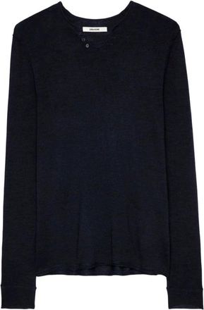 Zadig&Voltaire Uomo, Maglie, Blu, L, new