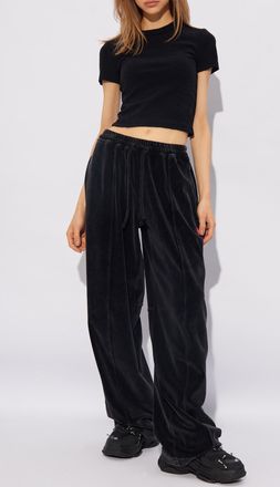 Alexander Wang T By Alexander Wang T-shirt With Logo, Womens, Black