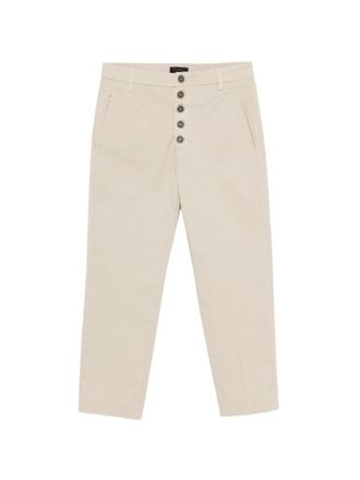 Dondup Beige Straight Jeans