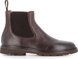 Henderson Chelsea James - Heren - Chelseaboots - Bruin - 41 1/2 EU - Leer - Schoenen