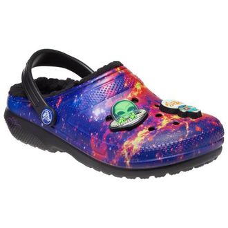 Crocs Mens Ron English X WHIN Clogs - Shoes Multi Color/Black Size 10.0