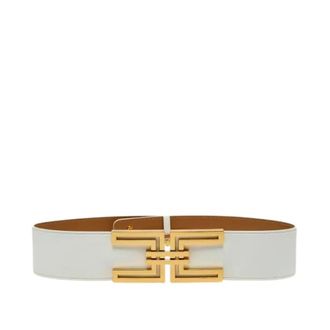 Elisabetta Franchi Belts, female, White, Size: XL High Belt