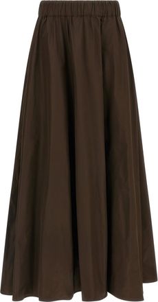 Parosh Brown Pimpy26 skirt