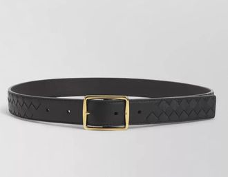 Bottega Veneta leather reversible belt
