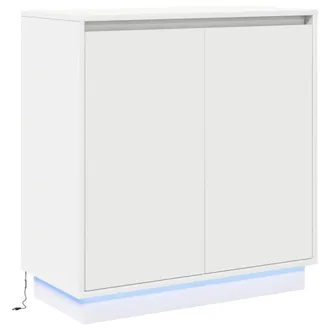 vidaXL Credenza Con Porta Bianco 71 X 34.5 X 75 Cm Legno Multistrato - Vidaxl