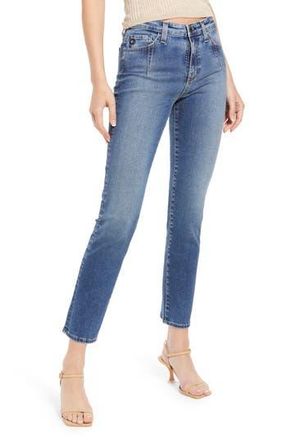 AG - Adriano Goldschmied Mari Darted Slim Straight Leg Jeans in Belgrave at Nordstrom Rack, Size 23