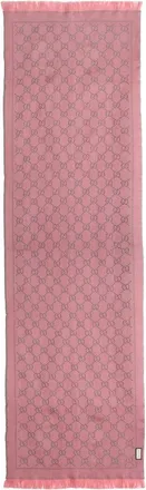 Gucci Jacquard Gg Scarf-Donna