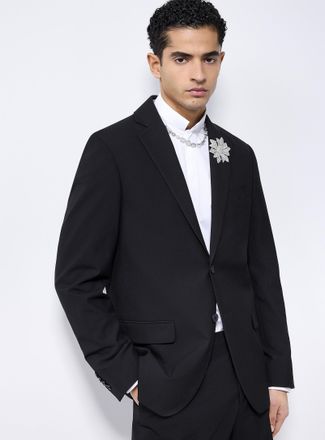 Le 31 Mens Solid soft jacket Paris fit