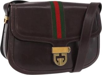 Gucci Borsa a spalla Pre-owned - - Pre-owned - Donna - Marrone - ONE SIZE
