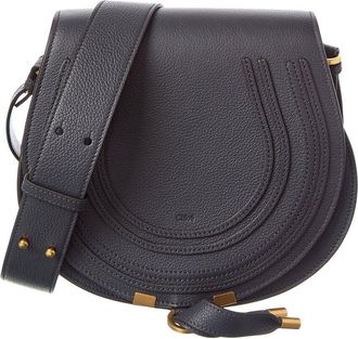 Chlo&eacute; Marcie Leather Saddle Bag