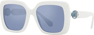 Swarovski SK 6001 100355 55mm Womens Square Sunglasses
