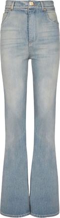 Balmain Jeans con applicazione logo - Blu