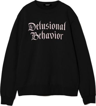 Undercover Black Long Sleeves Sweatshirt