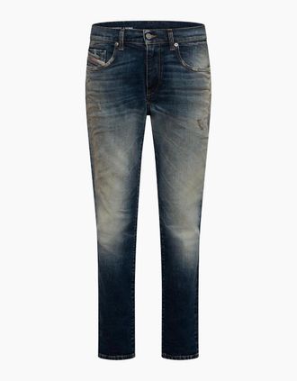 Diesel Mens 2019 D Strukt Slim Fit Jeans - Blue - Size: 33/32