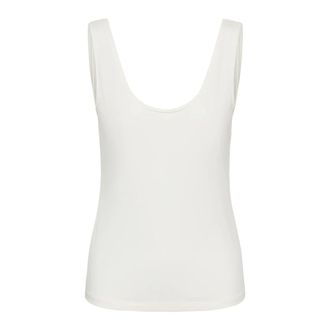 Gestuz CamiGZ Top - Dames - Tops - Wit - Maat: XL Leer