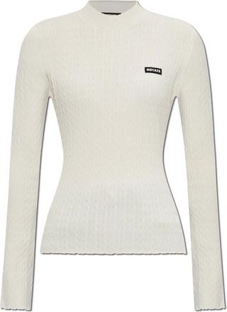 Rotate Rotate Birger Christensen, Donna, Maglie, Beige, L, new