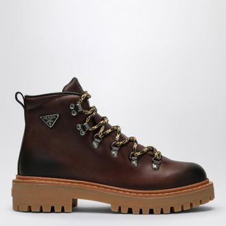 ショートブーツ・ブーティ PRADA Texan suede boots Women's Prada Leather Boots - up to −50% | Stylight