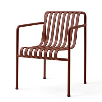 HAY Palissade Dining Armchair, iron red