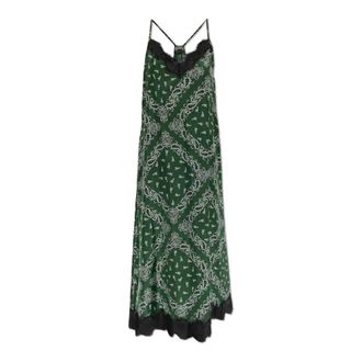 Zadig&Voltaire Respa Silk Dress - - Dresses - Donna - Verde - L